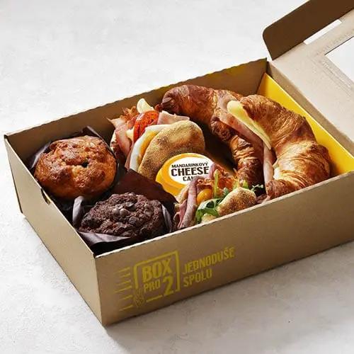 Breakfast box for 2